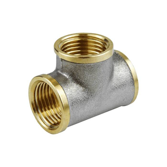 Тройник латунь никель Ду 32 (1 1/4") ВР/ВР 9007 ГОСТ 32585-2013 Aquasfera 9007-04
Тройник латунь никель Ду 32 (1 1/4") ВР/ВР 9007 ГОСТ 32585-2013 Aquasfera 9007-04