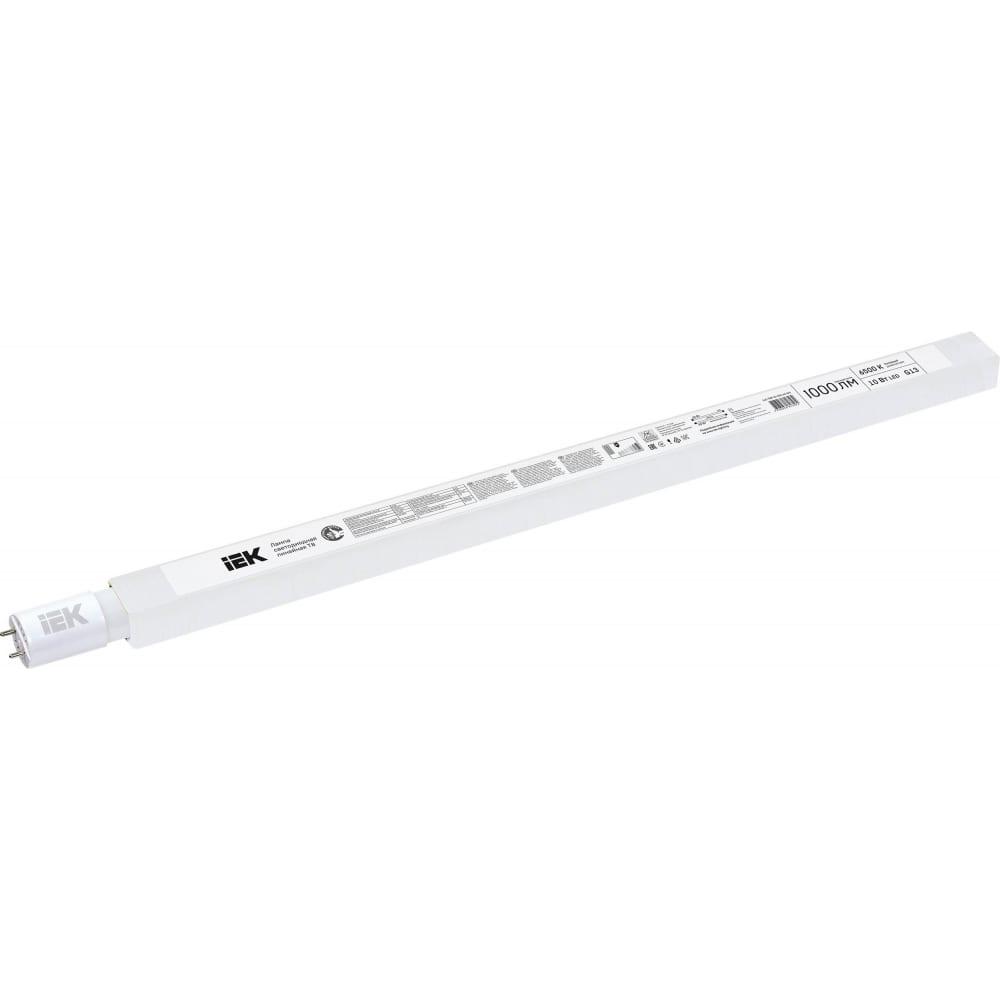 Лампа светодиодная IEK LED T8 линейная 24Вт 230В 4000К G13 LLE-T8-24-230-40-G13
Лампа светодиодная IEK LED T8 линейная 24Вт 230В 4000К G13 LLE-T8-24-230-40-G13