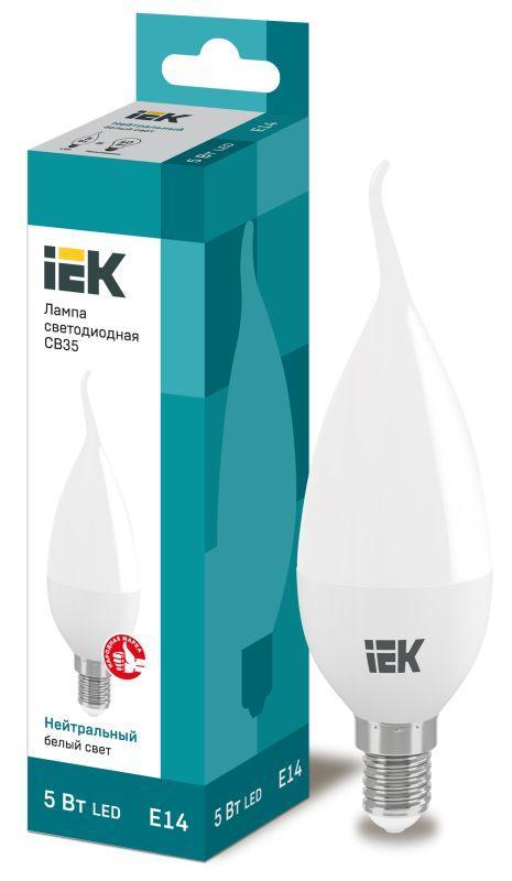 Лампа светодиодная ECO CB35 5Вт свеча на ветру 4000К бел. E14 450лм 230-240В IEK LLE-CB35-5-230-40-E14
Лампа светодиодная ECO CB35 5Вт свеча на ветру 4000К бел. E14 450лм 230-240В IEK LLE-CB35-5-230-40-E14