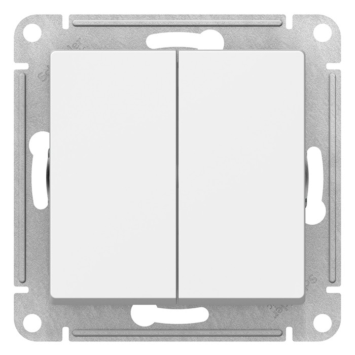 Переключатель встраиваемый Schneider Electric AtlasDesign ATN000151 двухклавишный белый
Переключатель встраиваемый Schneider Electric AtlasDesign ATN000151 двухклавишный белый