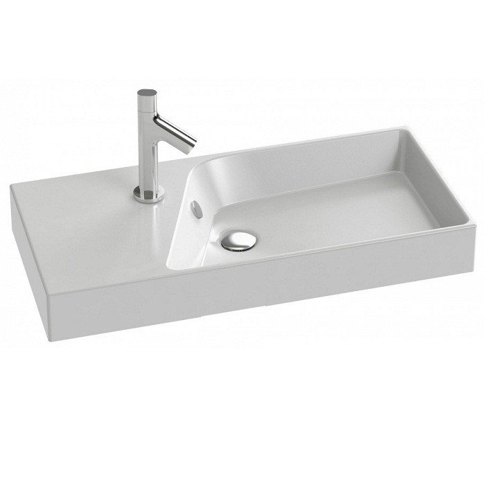 Раковина подвесная Jacob Delafon Rythmik EXP112-Z-00 800х370 мм, Белый 
Раковина подвесная Jacob Delafon Rythmik EXP112-Z-00 800х370 мм, Белый