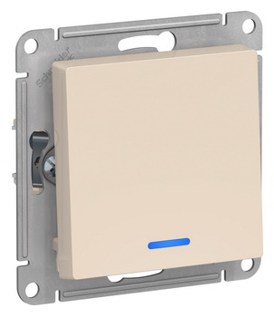 Выключатель одноклавишный проходной с подсветкой ATN000263 Schneider Electric AtlasDesign бежевый
Выключатель одноклавишный проходной с подсветкой ATN000263 Schneider Electric AtlasDesign бежевый