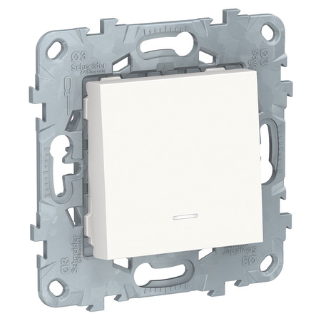 Переключатель Schneider Unica New NU520318Nодноклавишный из 2-х мест с подсветкой 10А/250В белый
Переключатель Schneider Unica New NU520318Nодноклавишный из 2-х мест с подсветкой 10А/250В белый