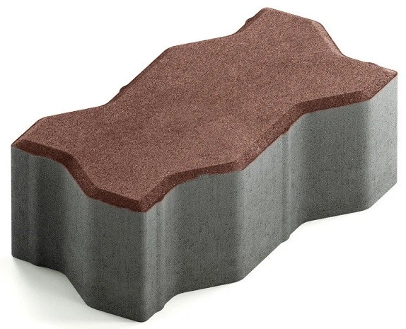 Steingot Сити 80 225х112.5х80 мм, Плитка тротуарная зигзагообразная частичный прокрас темно-коричневая, Темно-коричневый
Steingot Сити 80 225х112.5х80 мм, Плитка тротуарная зигзагообразная частичный прокрас темно-коричневая, Темно-коричневый