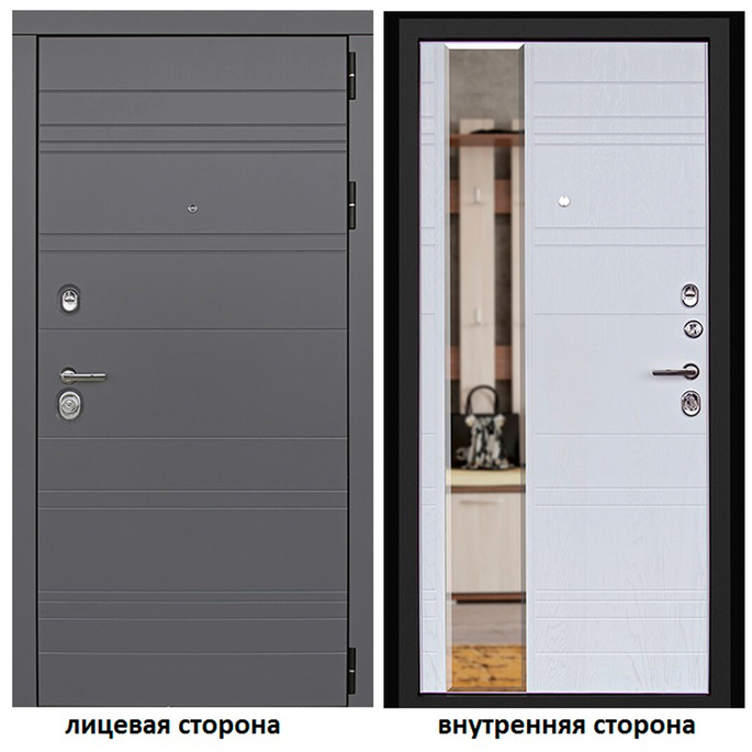 Дверь входная Дверной континент Новелло правая графит - альберо-браш с зеркалом 960х2050 мм
Дверь входная Дверной континент Новелло правая графит - альберо-браш с зеркалом 960х2050 мм