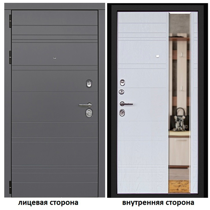 Дверь входная Дверной континент Новелло левая графит - альберо-браш с зеркалом 960х2050 мм
Дверь входная Дверной континент Новелло левая графит - альберо-браш с зеркалом 960х2050 мм
