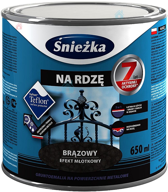 Sniezka 3 в 1 0.65 л, Грунт-эмаль по ржавчине (золотая с металлической структурой), Золотой
Sniezka 3 в 1 0.65 л, Грунт-эмаль по ржавчине (золотая с металлической структурой), Золотой