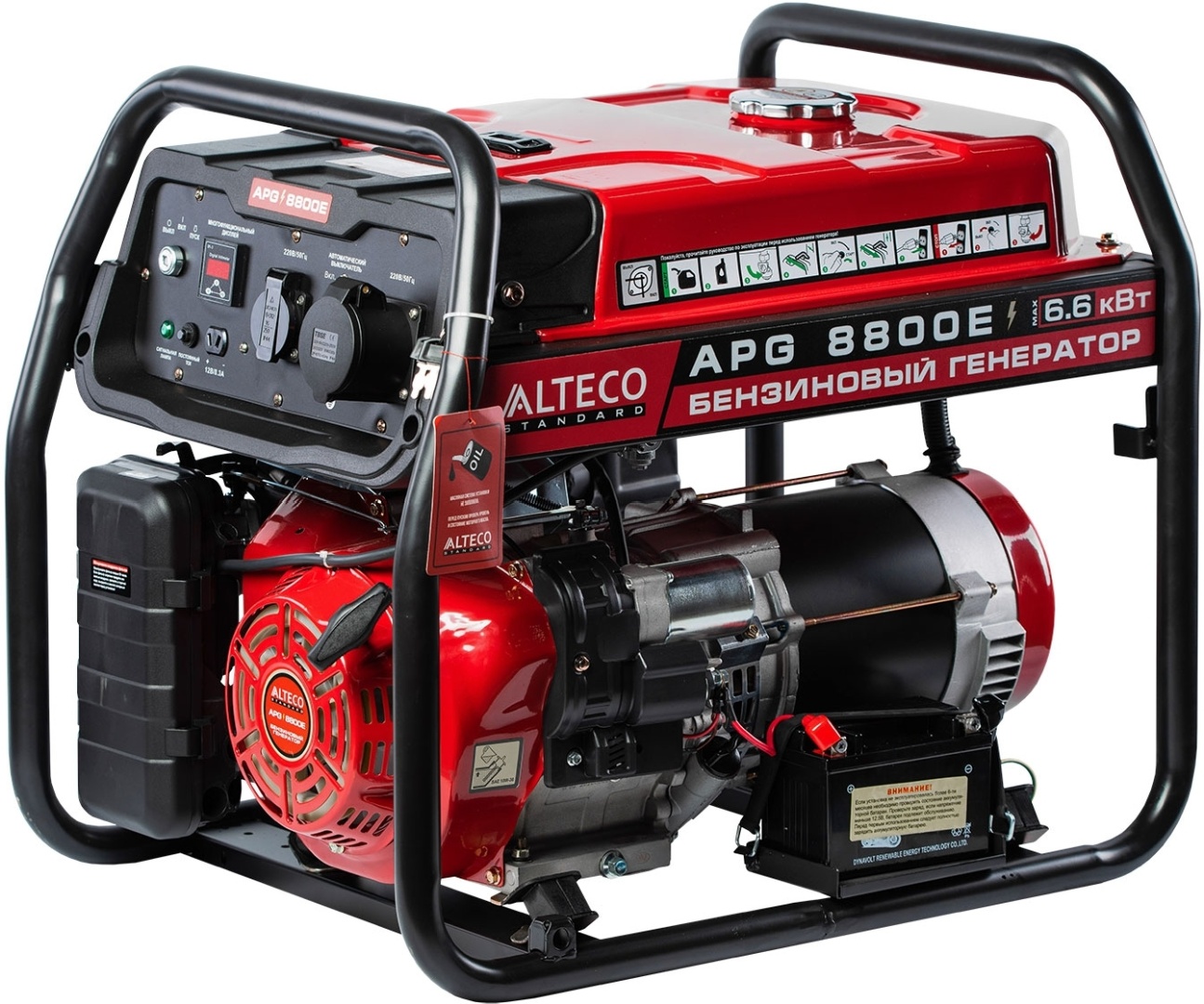 Купить Бензиновый генератор Apg 8800e N Alteco standard