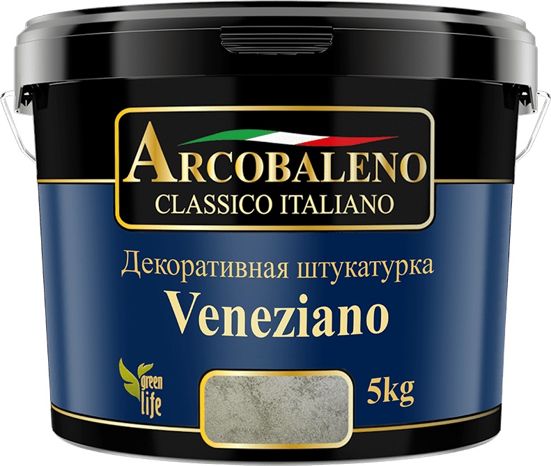 Купить Декоративная штукатурка Arcobaleno veneziano, полированный мрамор 5 кг