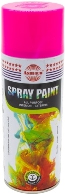 Купить Asmaco spray paint premium grade flo magenta 280gms