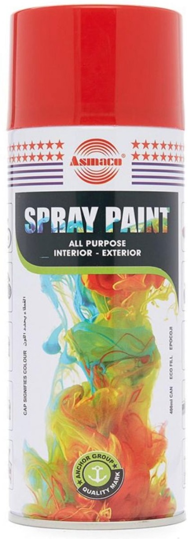 Купить Asmaco spray paint premium grade signal red 280gms