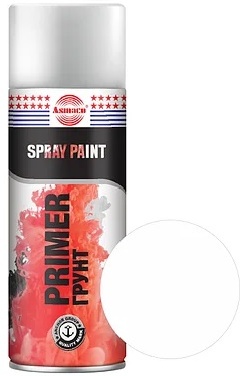 Купить Asmaco spray paint primer matt white 280gms