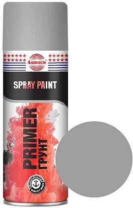 Купить Asmaco spray paint primer matt grey 280gms