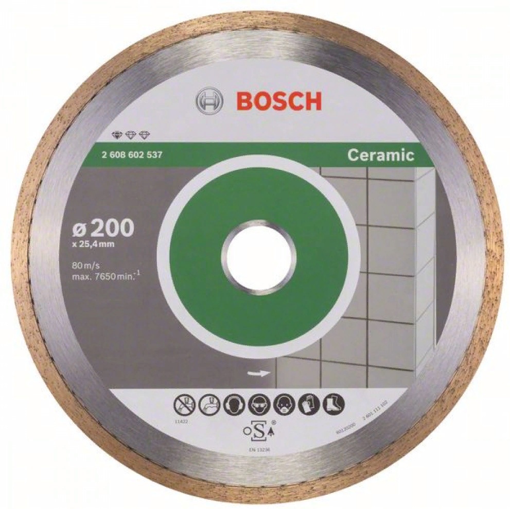 Купить Bosch алмазный диск professional for ceramic200-25, 4 2608602537