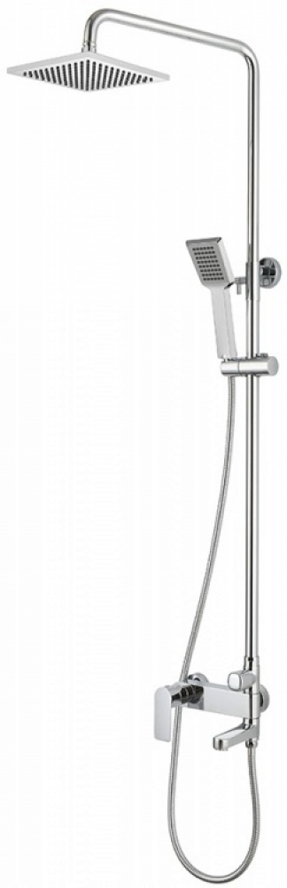 Купить F6333367cp-a-rus Real душевая колонна со смесителем для ванны, поворотный излив