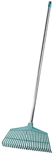 Купить Грабли веерные Raco со стальной ручкой, 26 пласт. зубцов, 430мм 4231-53/746