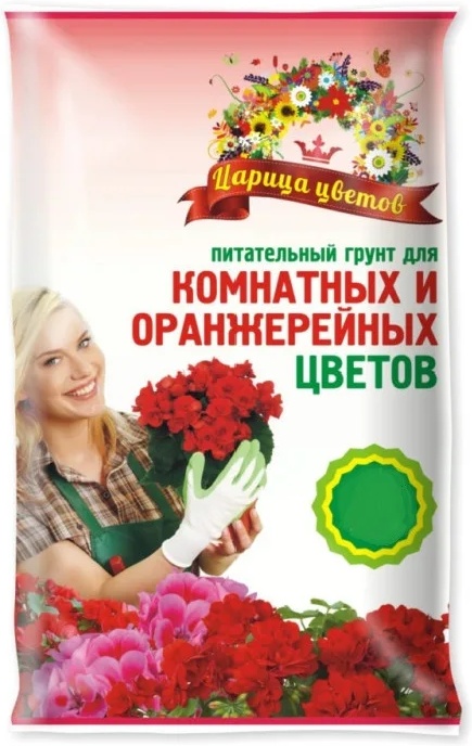 Купить Грунт царица цветов для комнатных и оранжерейных цветов 2.5л. агроснабритейл