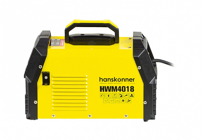 Купить Hwm4018 сварочный аппарат hanskonner tig+mma, 200 a, пв 80%, 160-270 в,