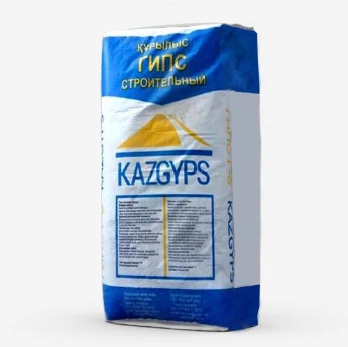 Купить Гипс строительный Kazgyps 25 кг мешок