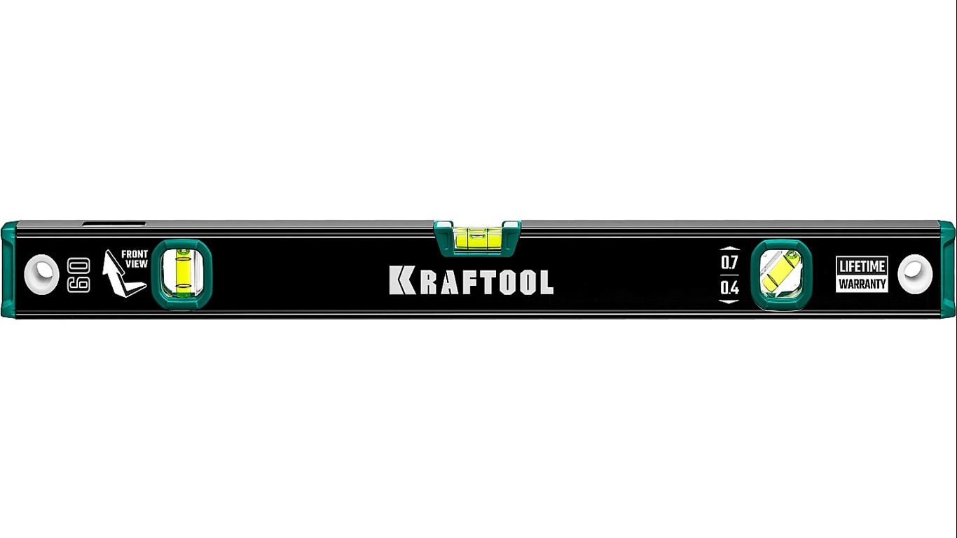 Купить Kraftool 600 мм, уровень с зеркальным глазком 34781-60