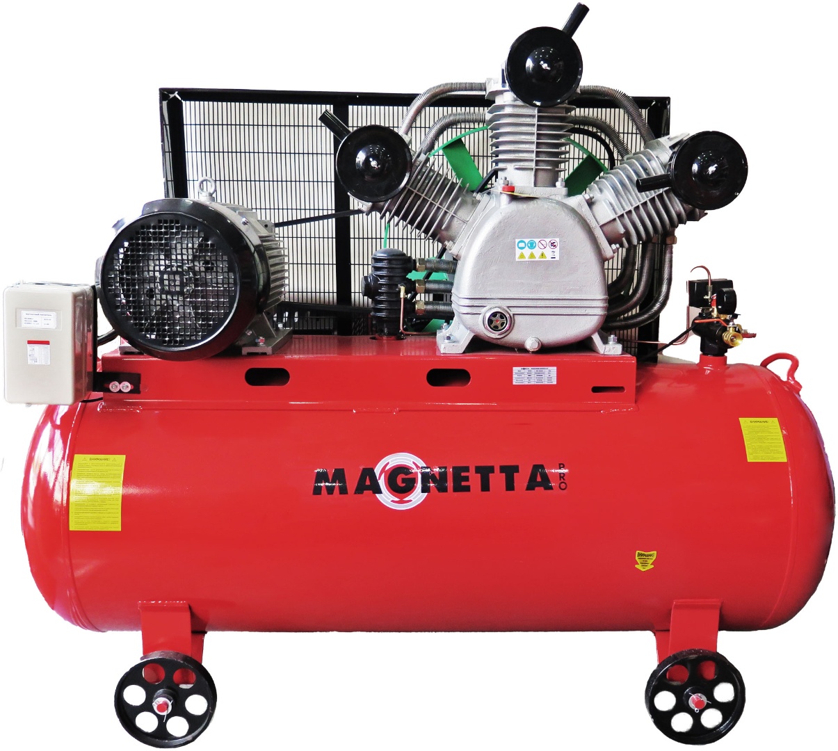 Купить Magnetta, sw2.0/8-500l, компрессор воздушный поршневой масляный с ременным приводом