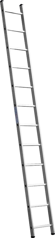 Купить Лестница сибин приставная, 12 ступеней, высота 335 см