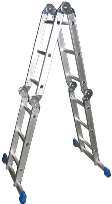 Купить Сибин лестница-трансформер алюминиевая 4x3 ступ 38851