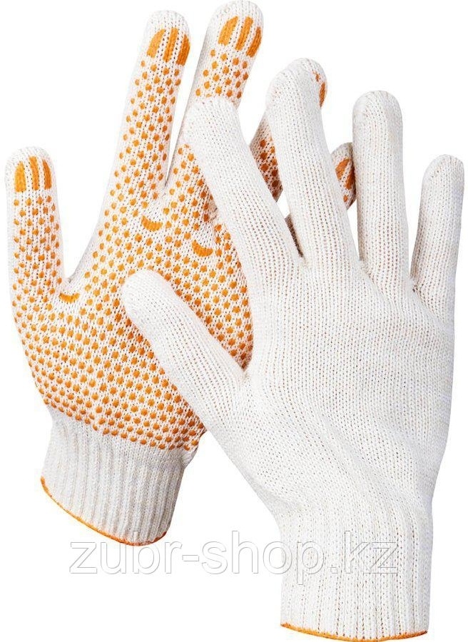 Купить Stayer перчатки мaster трикотажные, 7 класс, х/б, с защитой от скольжения, l-xl, 10пар 11397-h10