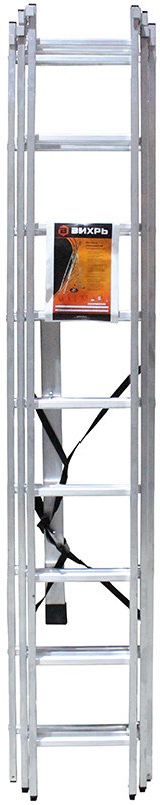 Купить Лестница алюминиевая трёхсекционная ла 3x9 вихрь