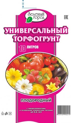 Купить Торфогрунт универсальный 10л грунты и удобрения миасс