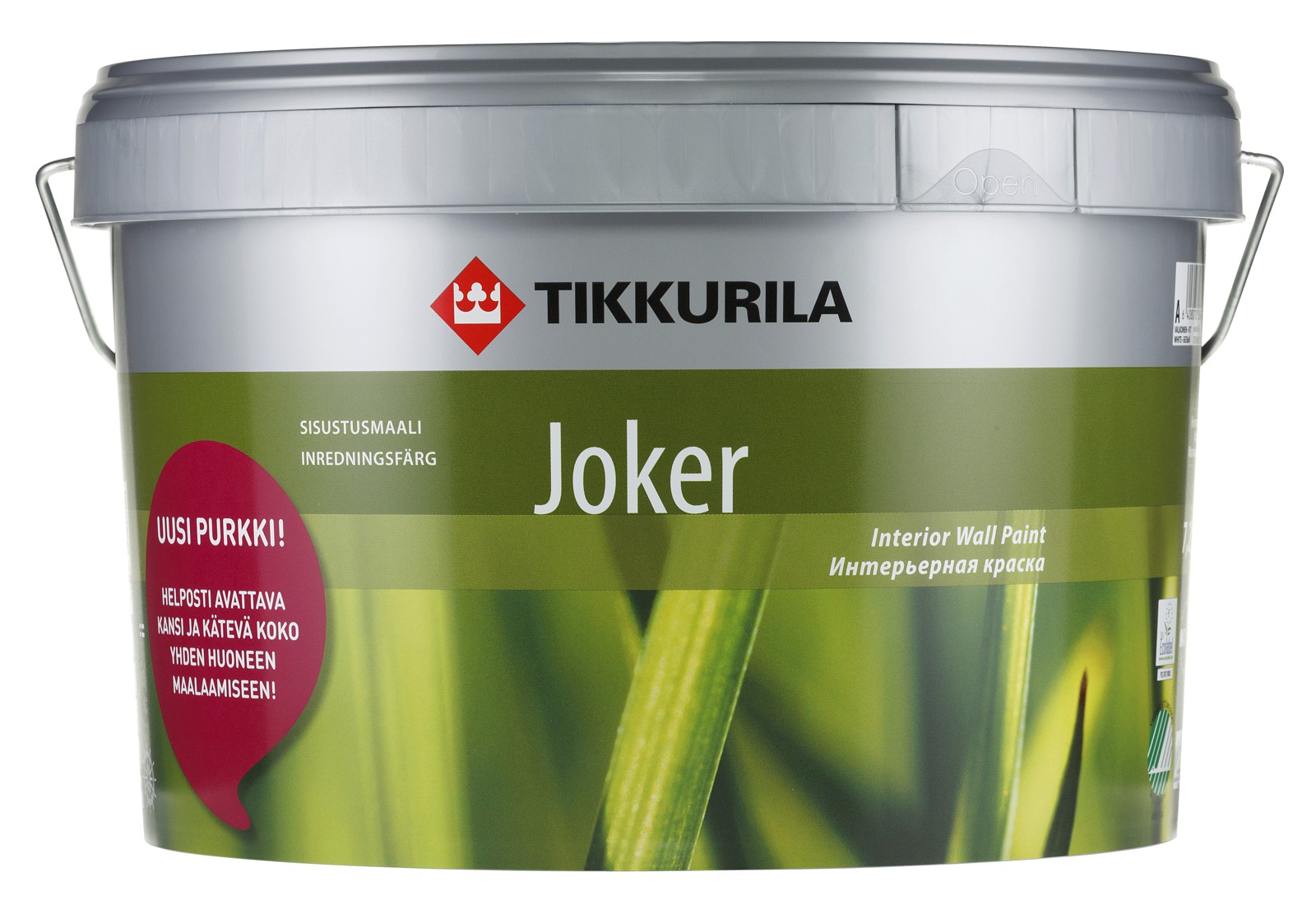 Купить Tikkurila Jocker A 9 л, Краска интерьерная акрилатная (белая)