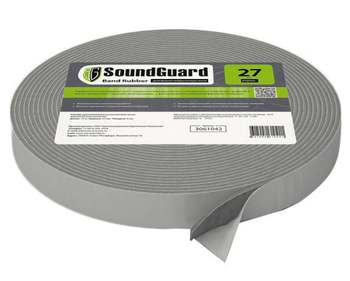 Купить Лента демпферная SoundGuard ВиброЛента 4х27 мм 12 м — 1