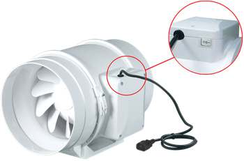 Купить Вентилятор канальный Вентс ТТ 125 белый D125 мм — 5