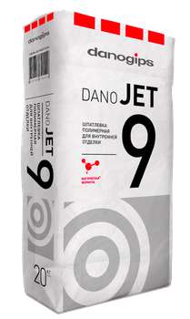 Купить Danogips Dano Jet 9 (белая), 20 кг — 1