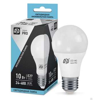 Купить Лампа светодиодная низковольтная ASD LED-MO-24/48V-PRO Е27 24-48В 10 Вт — 2