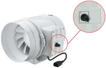Купить Вентилятор канальный Вентс ТТ 125 белый D125 мм — 4