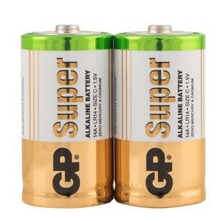 

Батарейка алкалиновая GP Batteries Super Alkaline 14А C (2 шт)