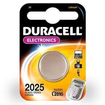 

Батарейка литиевая Duracell CR2025 BL-1, 1 шт