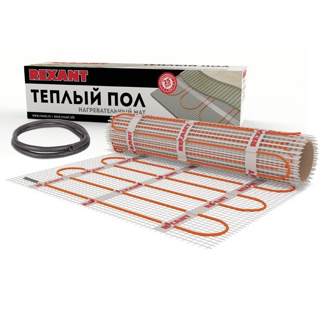 

Мат нагревательный Rexant Extra 1600 Вт 10 м2