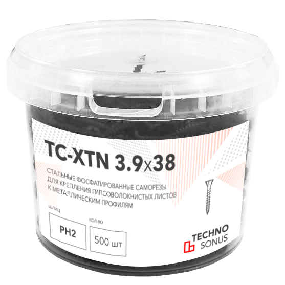 

Саморезы ТС-XTN 3.9х41 мм 500 шт