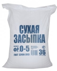 Купить Сухая засыпка керамзитовая 0-5 мм мешок 35 л