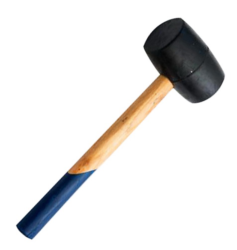 

Киянка резиновая 600 г, Черный