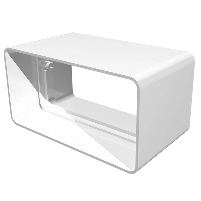 

Соединитель пластиковый Era 620СКП для плоских каналов 60х204 мм, Белый