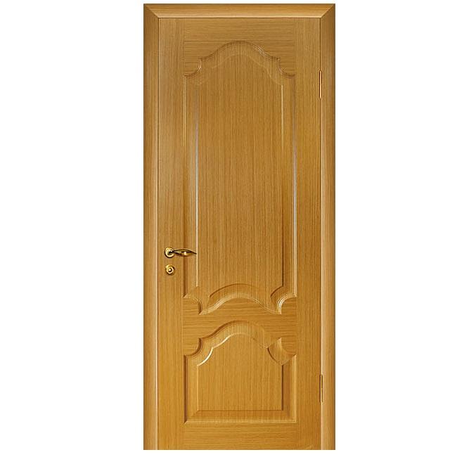 Купить Дверь межкомнатная Мариам Кардинал шпон Светлый дуб глухое 1900х550 мм