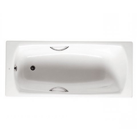 Купить Ванна стальная эмалированная Roca Swing 180х80 см без ручек и ножек