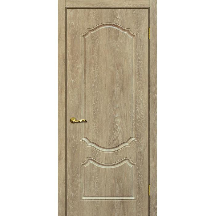 Купить Дверь межкомнатная Мариам Сиена-2 ПВХ шале Дуб песочный глухое 2000х700 мм
