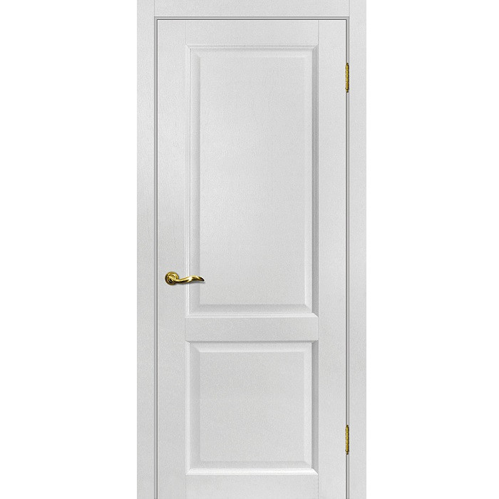 Купить Дверь межкомнатная Мариам Тоскана-1 ПВХ Пломбир глухое 1900х600 мм