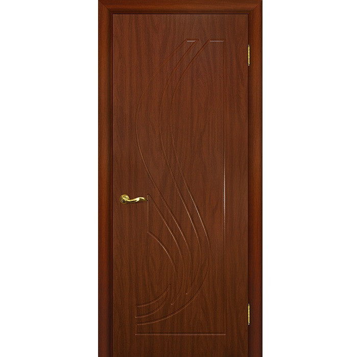 Дверь межкомнатная Мариам Трио ПВХ Итальянский орех глухое 1900х600 мм