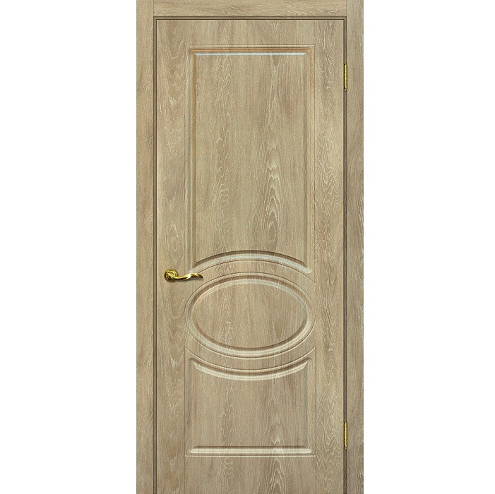 Купить Дверь межкомнатная Мариам Сиена-1 ПВХ шале Дуб песочный глухое 2000х700 мм