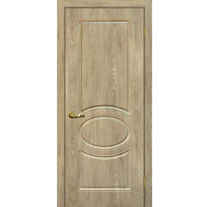 Купить Дверь межкомнатная Мариам Сиена-1 ПВХ шале Дуб песочный глухое 2000х900 мм